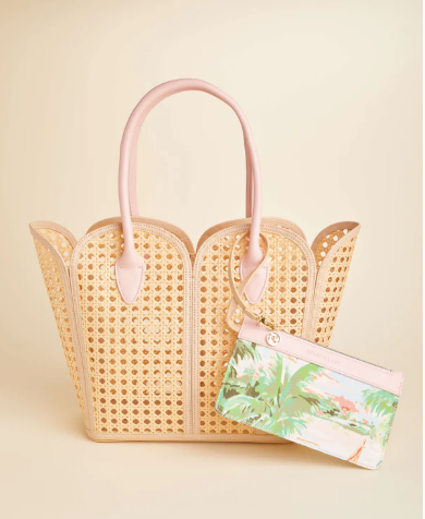 Splash Cane Beach Tote Coastal Dreams