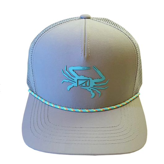 Hat | Drifter - 5 Panel Snapback - Grey/Grey
