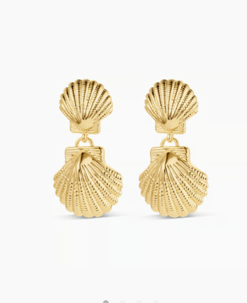 Shell Drop Earrings