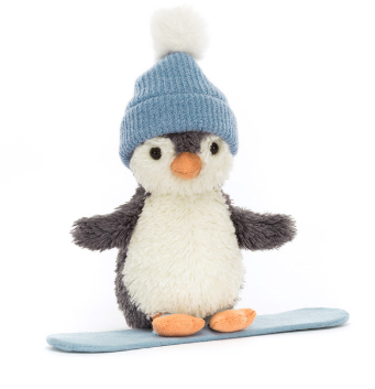 Peanut Penguin Snowboarding