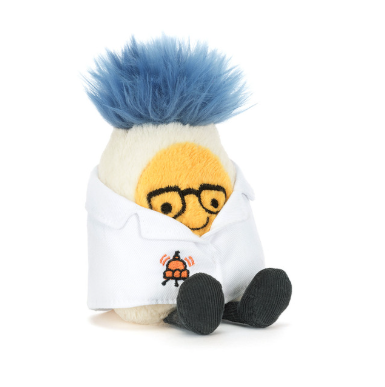 Amuseables Boiled Egg Scientist Outfit