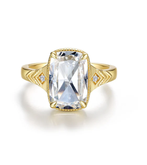 Elara Grande Cushion Ring