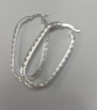 Sterling Silver Greek Key Earrings