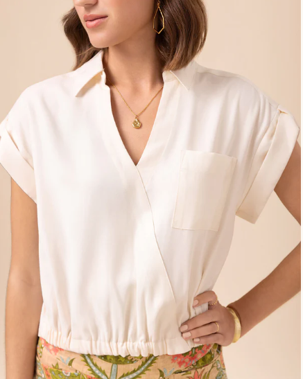 Stevie Blouse Alabaster