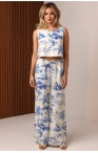 Beach Pant- Blue Lagoon