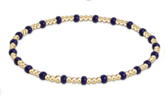 Gameday Hope Sincerity Matte Navy Bracelet