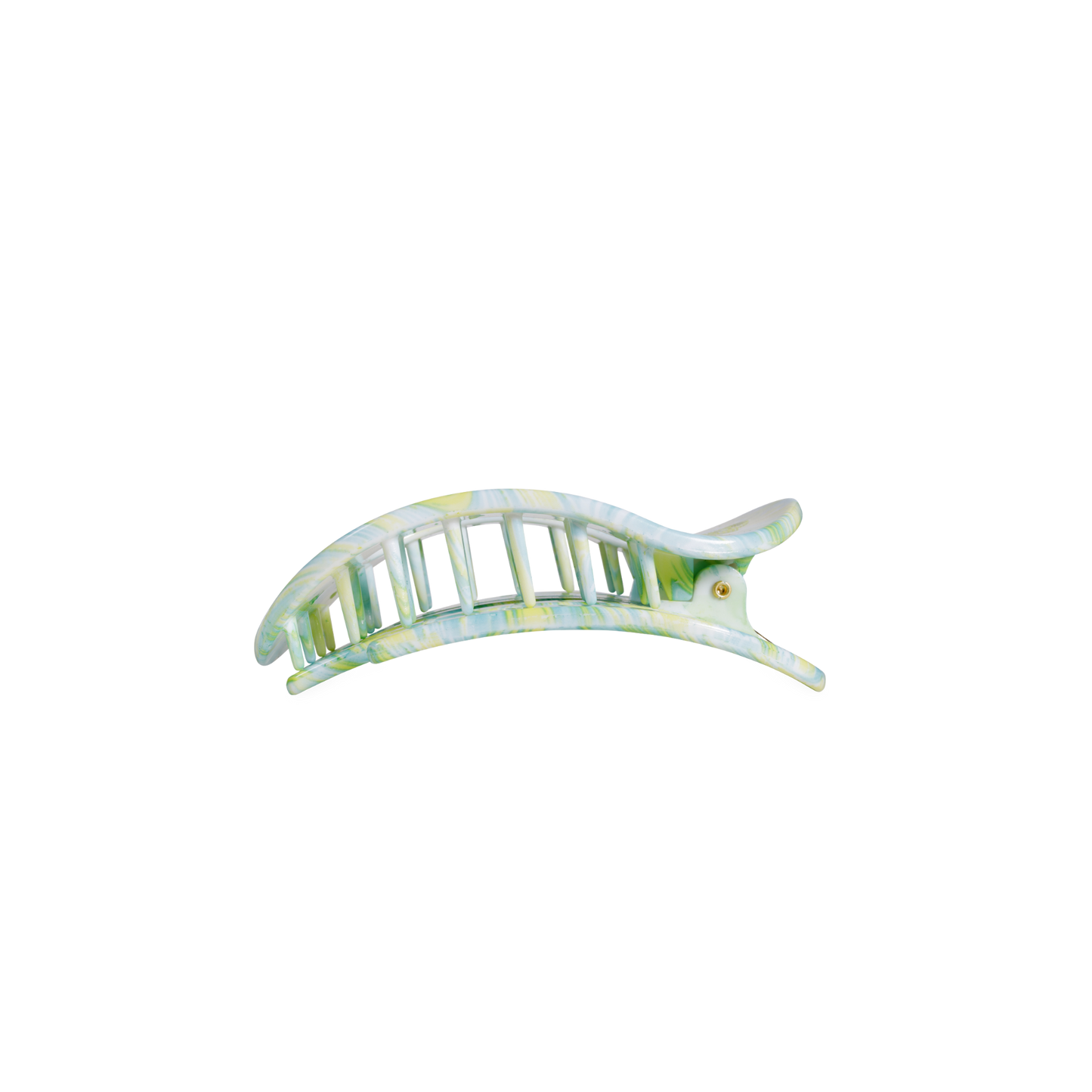 By the Sea Shore | Small | Flat Round Hair Clip