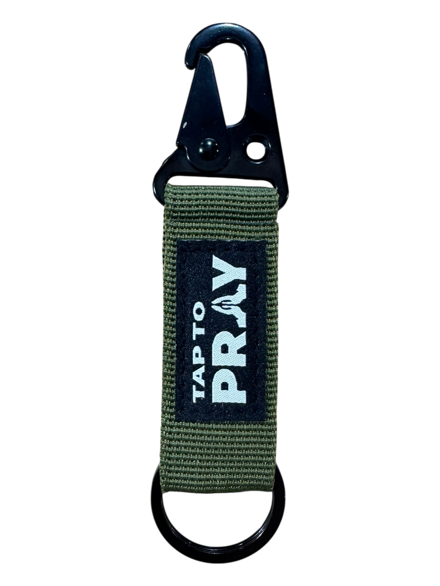 Tap To Pray® Tactical Carabiner Keychain