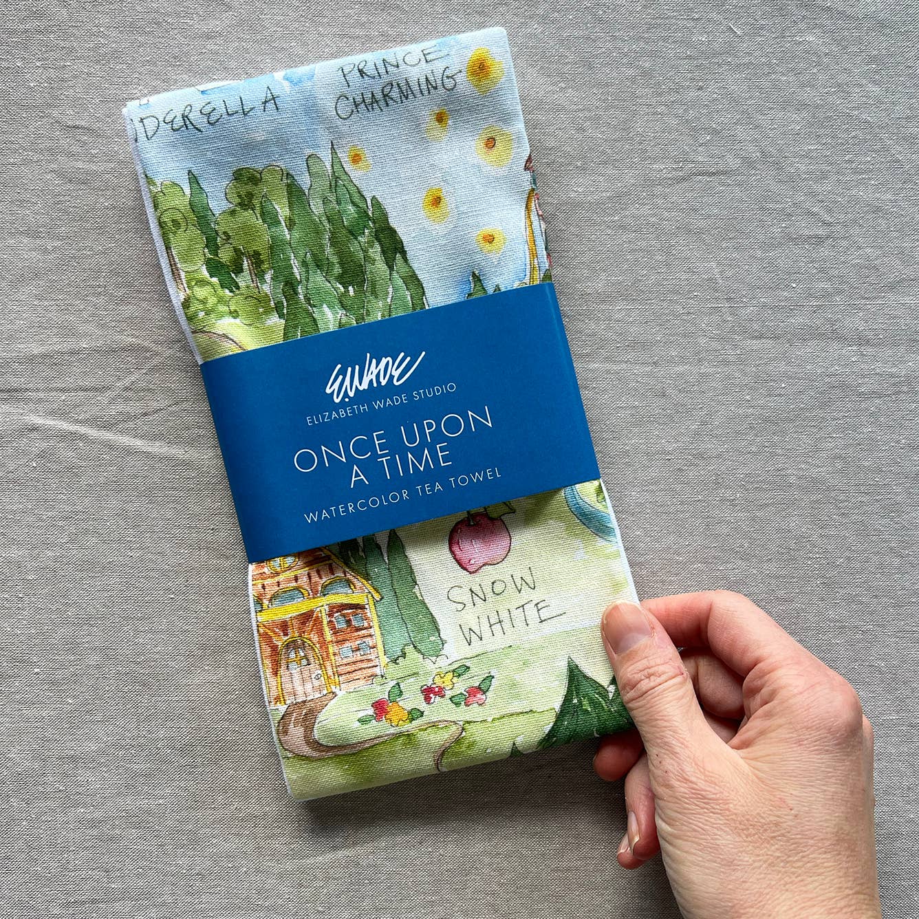 Once Upon a Time Princess Tea Towel