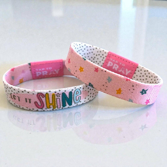 Tap To Pray® Kingfolk Series Wristband – Let It Shine