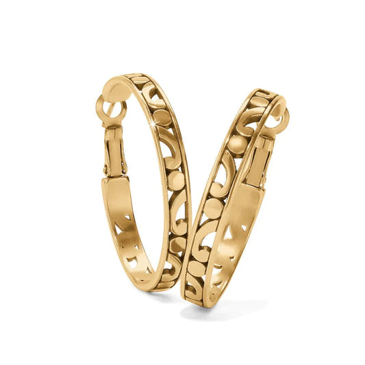 Contempo Gold Med Hoops