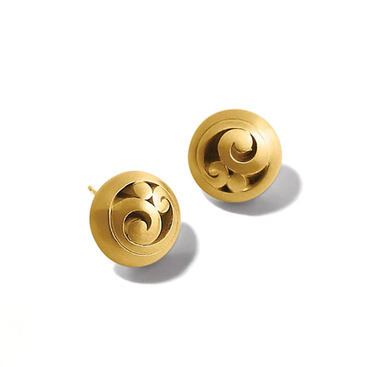 Contempo Gold Post Earrings