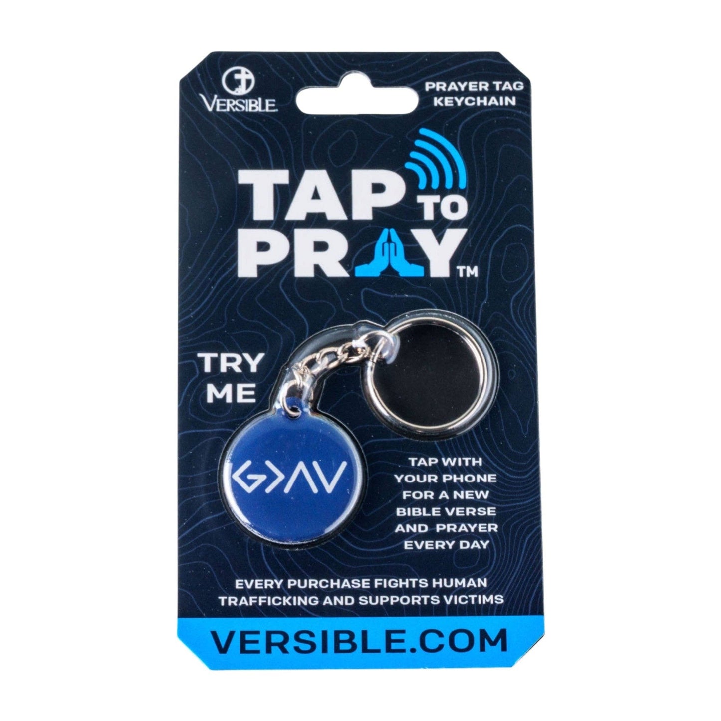Tap To Pray™ - Prayer Tag Keychains