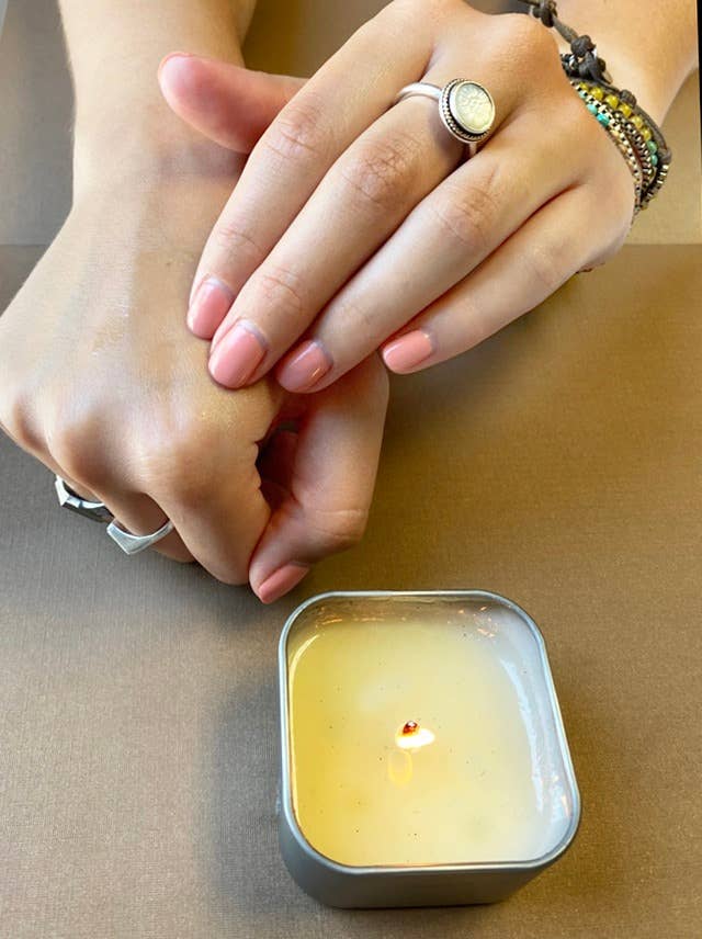 Peppermint & Eucalyptus: 2-in-1 Soy Lotion Candle