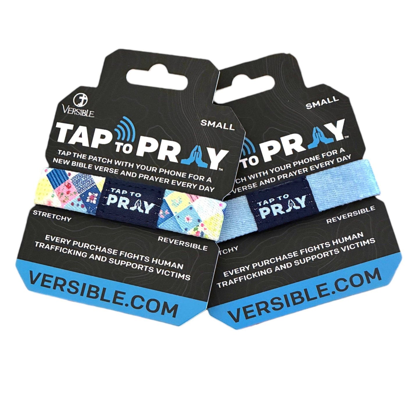 Tap To Pray® Wristband – Patchwork - Love Like Jesus