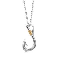 2T Fish Hook Pendant