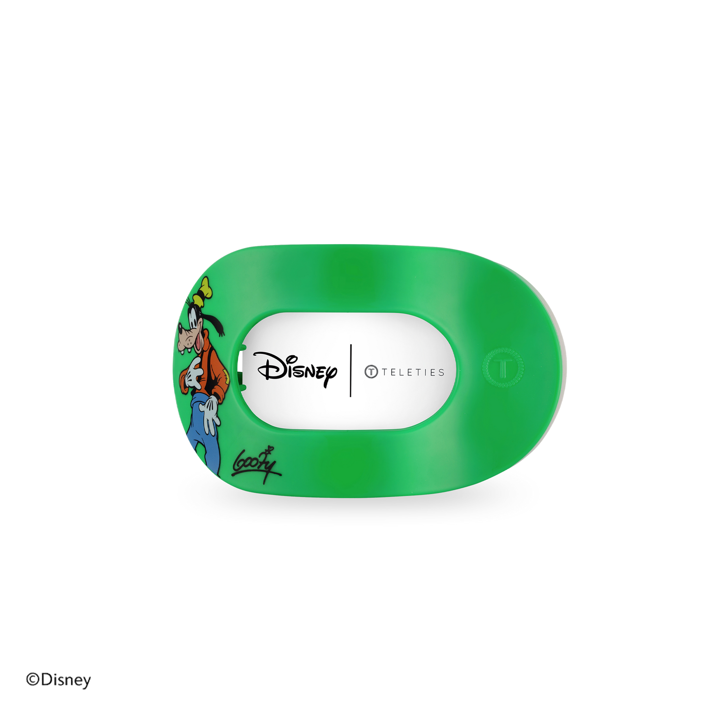 Flat Round Hair Clip | Small | Goofy