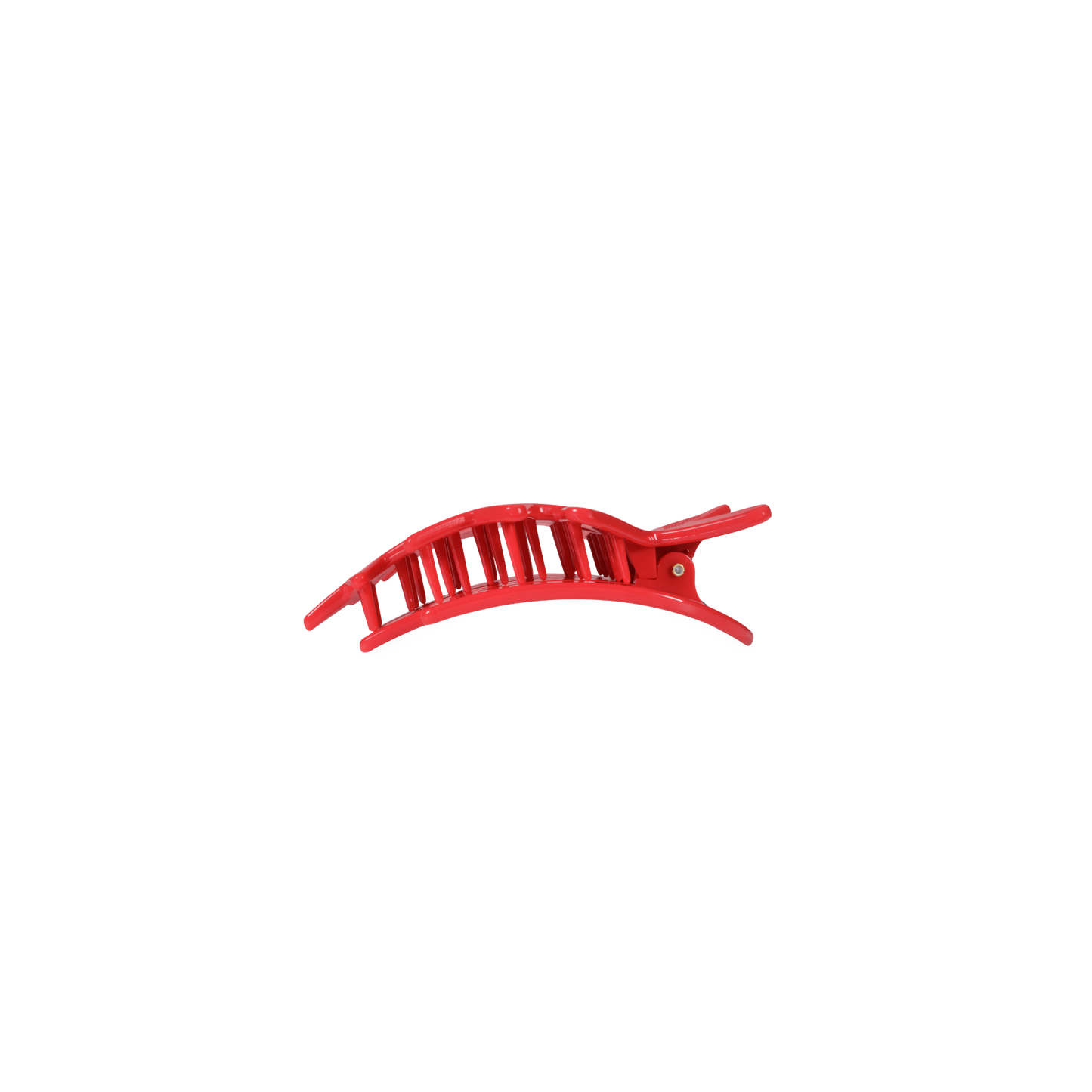 Flat Hair Clip | Tiny | Red Shooting Star