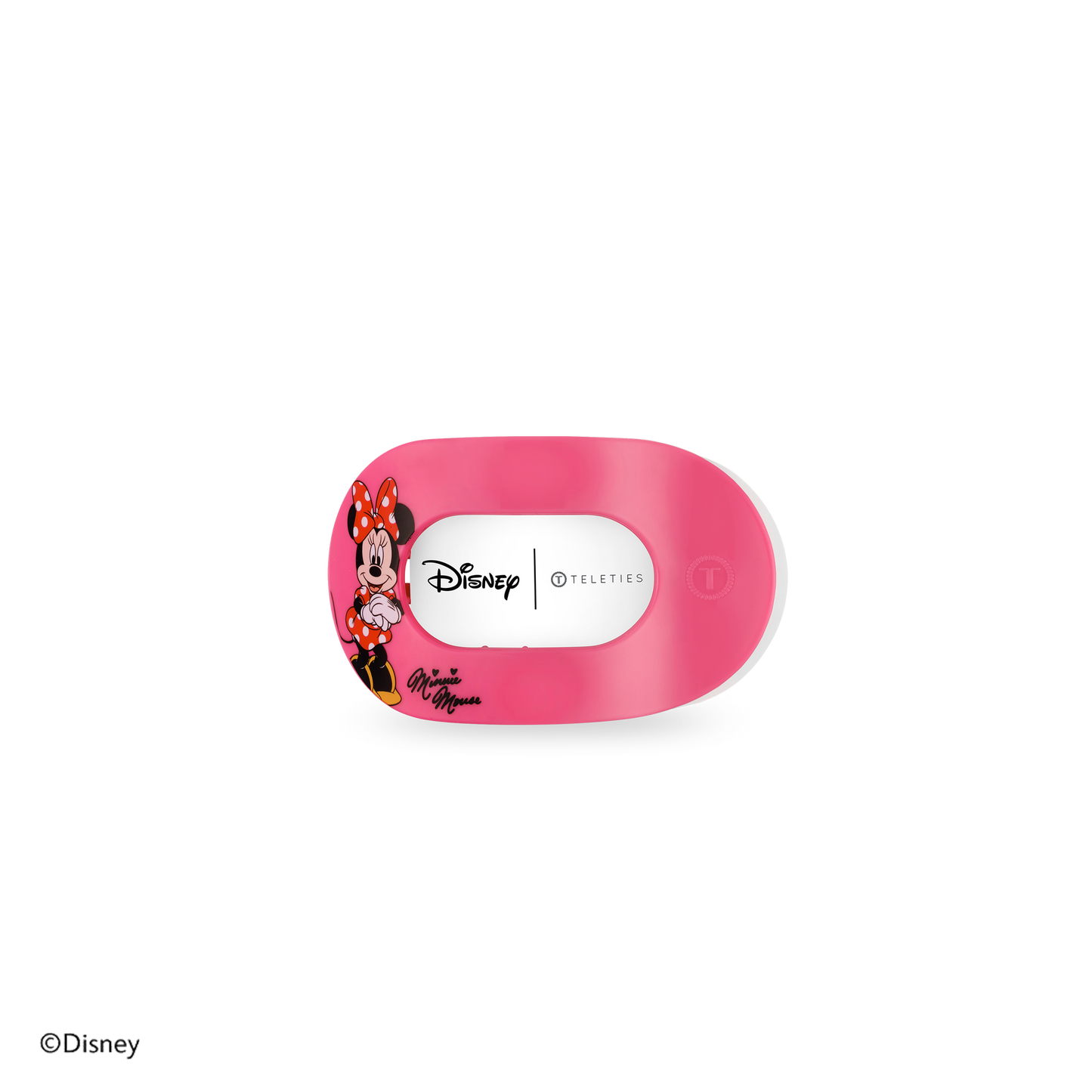 Flat Round Hair Clip | Tiny | Minnie Mouse