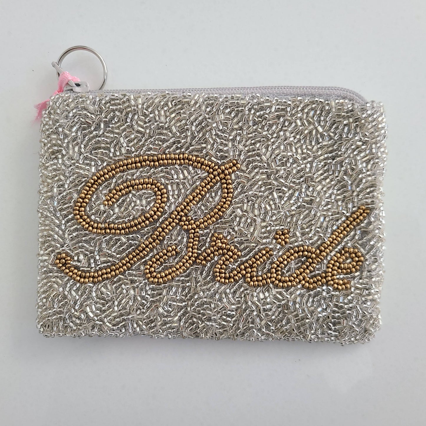 Bride Hand Beaded Coin Purse