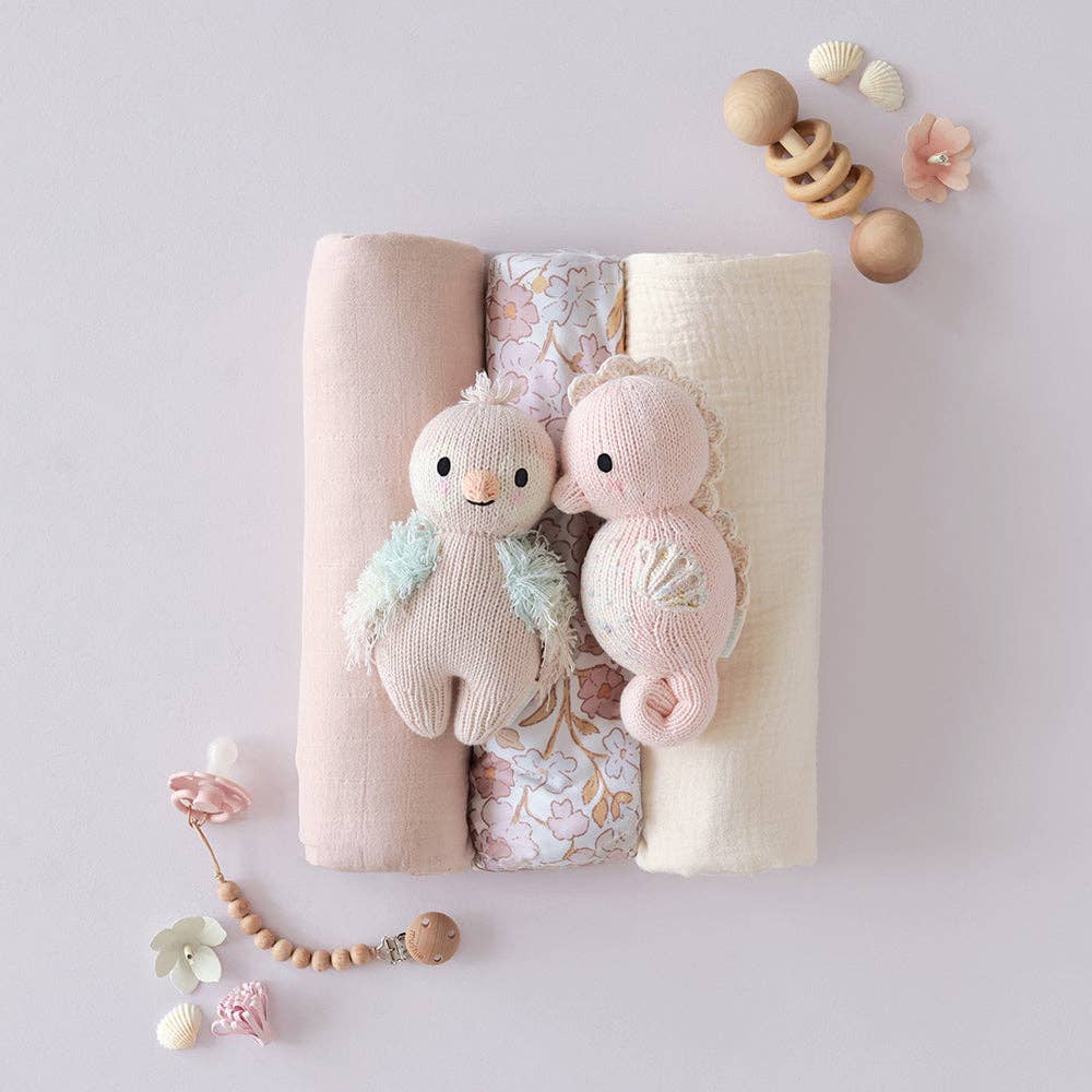 Baby seahorse (powder pink), gives 5 meals