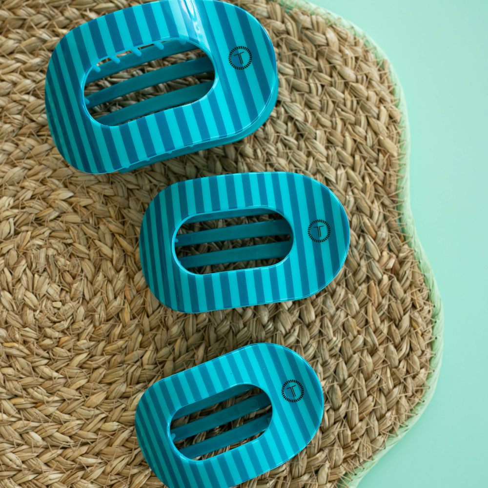 Splash Zone | Medium | Flat Round Hair Clip