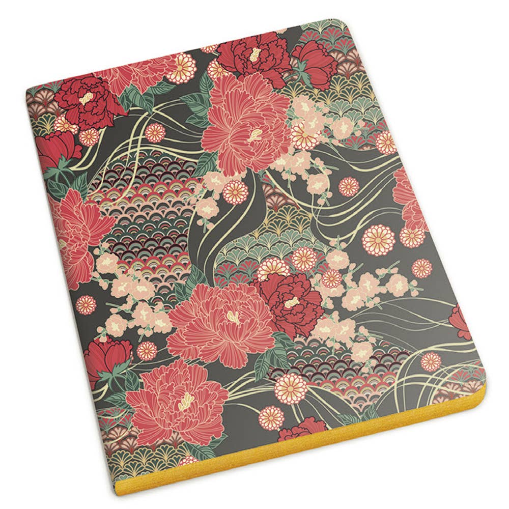 Florentine A6 Gold Edge Notebooks, Italian Stationery