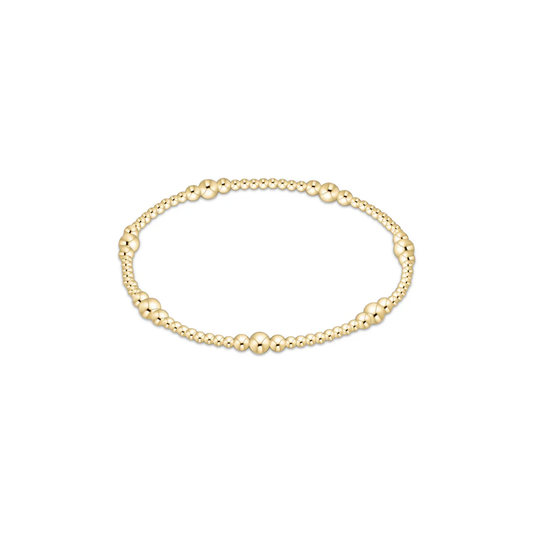Purpose Gold 4mm Bead Bracelet