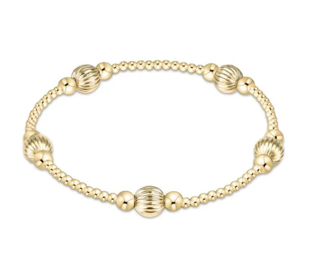 Purpose Dignity 6mm Bead Bracelet - Gold
