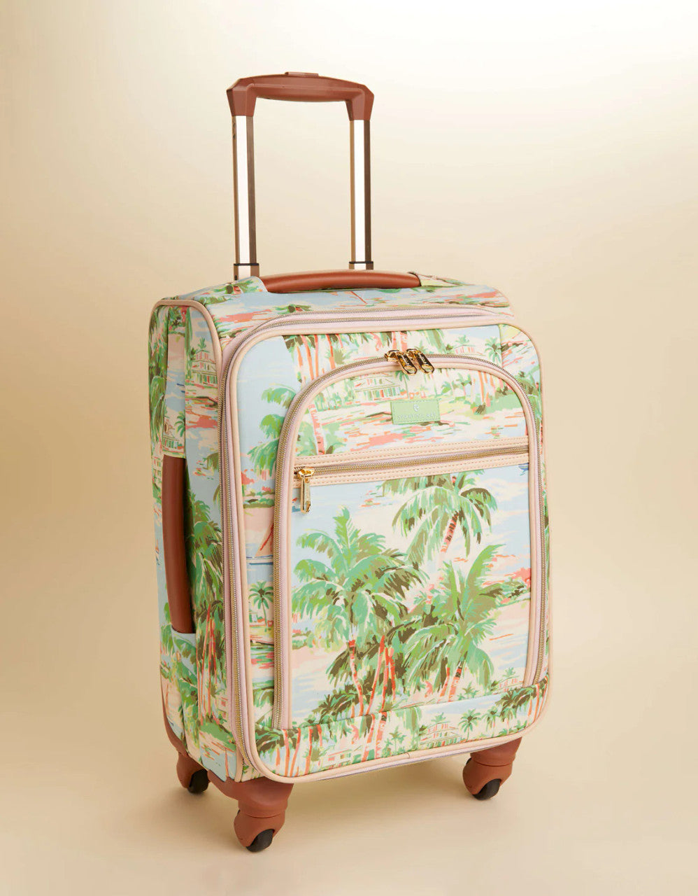Coastal Dreams Rolling Expandable Suitcase