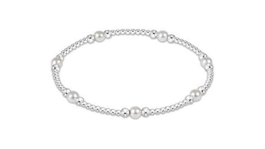 Purpose Pearl 4mm Bead Bracelet - Sterling