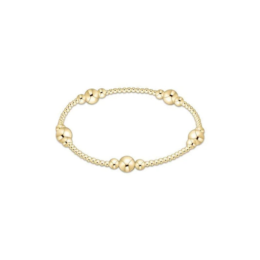 Purpose Gold 6mm Bead Bracelet