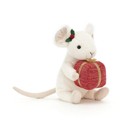 Merry Mouse with Present