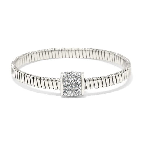 Meridian Solis Spring Bracelet- Silver