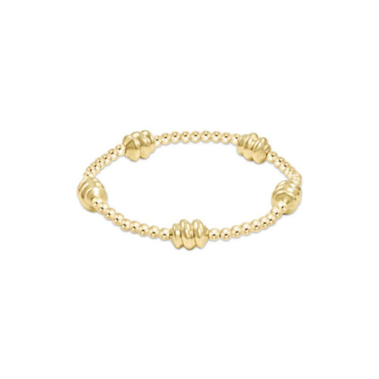 Admire Gold 3MM Bead Bracelet