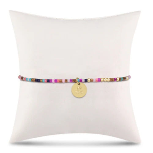 EGirl Hope Unwritten Bracelet - be you. Small Gold Disc