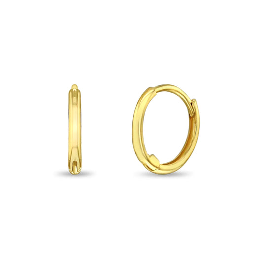 14k The Perfect Tiny Hoop Toddler Earrings