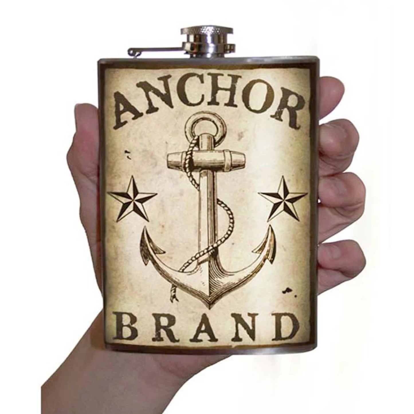 Anchor Brand Flask