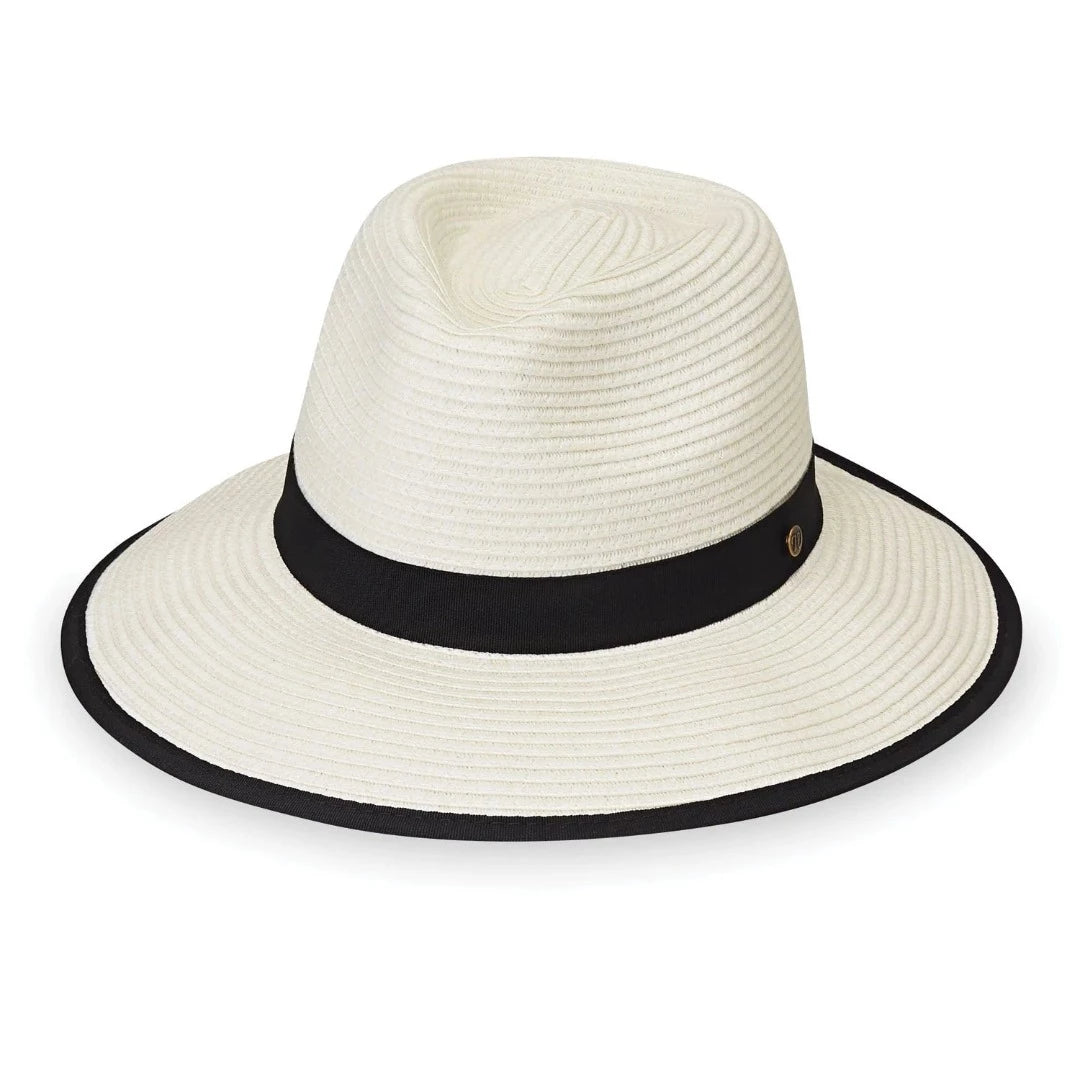 Gabi Women’s Fedora Hat (Ivory)
