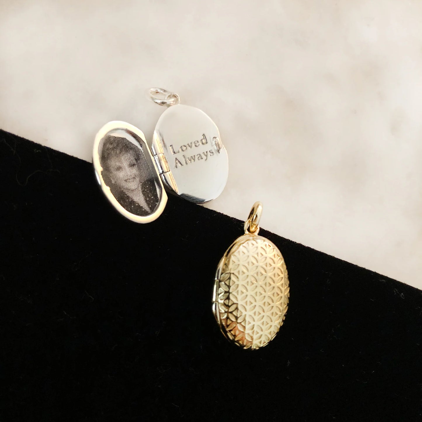 Loved Always vessel Necklace Sterling Silver