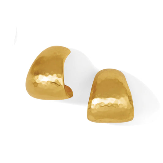 Apollo Post Hoop Earrings (Gold)