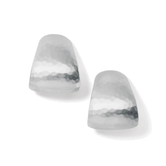 Apollo Post Hoop Earrings (Silver)