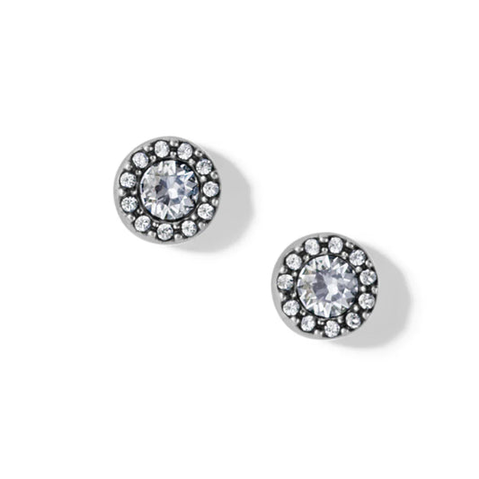 Illumina Solitaire Post Earrings (Silver)
