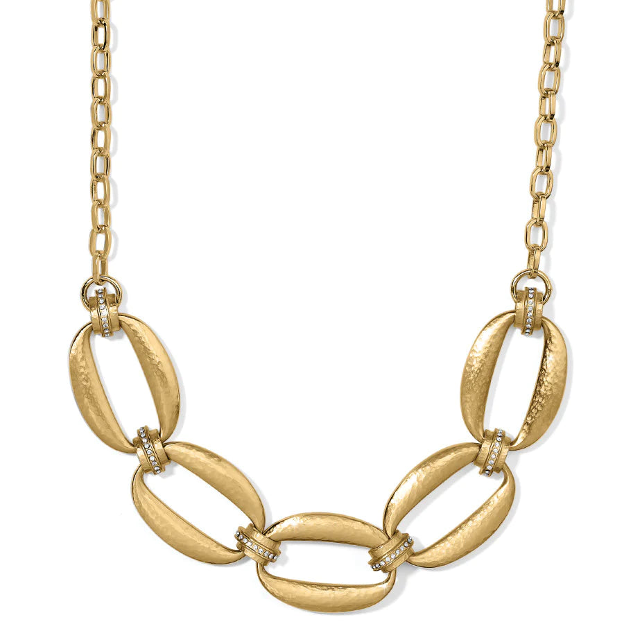 Meridian Lumens Collar Necklace (Gold)