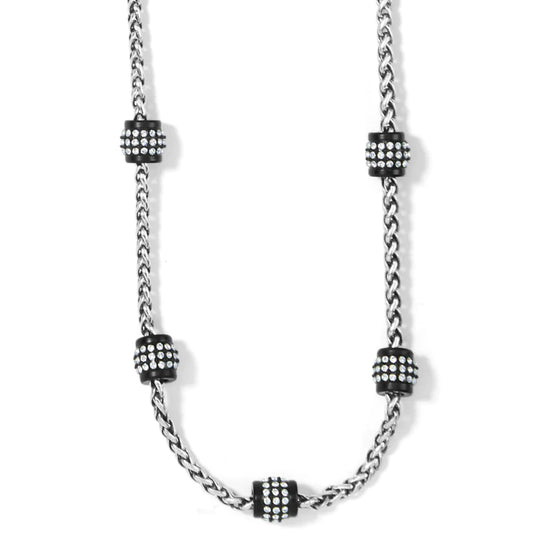Meridian Petite Short Necklace Black