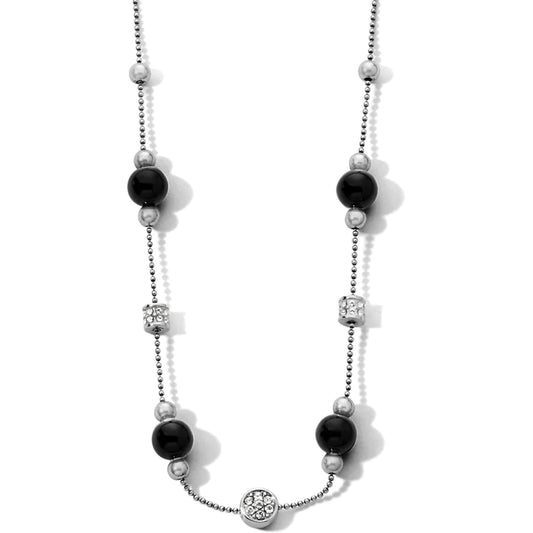 Meridian Prime Black Stone Necklace