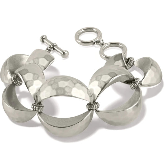 Mystic Moon Silver Link Bracelet