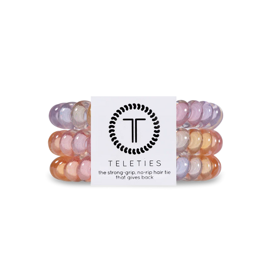Sherbert Small Teleties Hair Ties