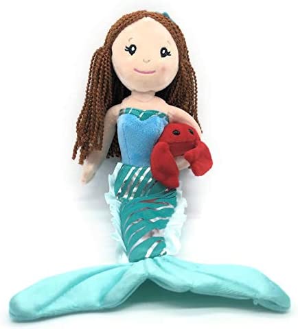 Shimmer Mermaid Doll (Turquoise)